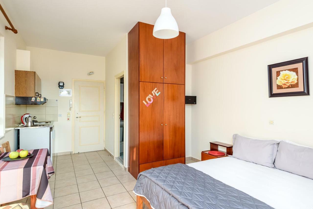 Golden Beach Hill Apartments Kato Daratso Esterno foto
